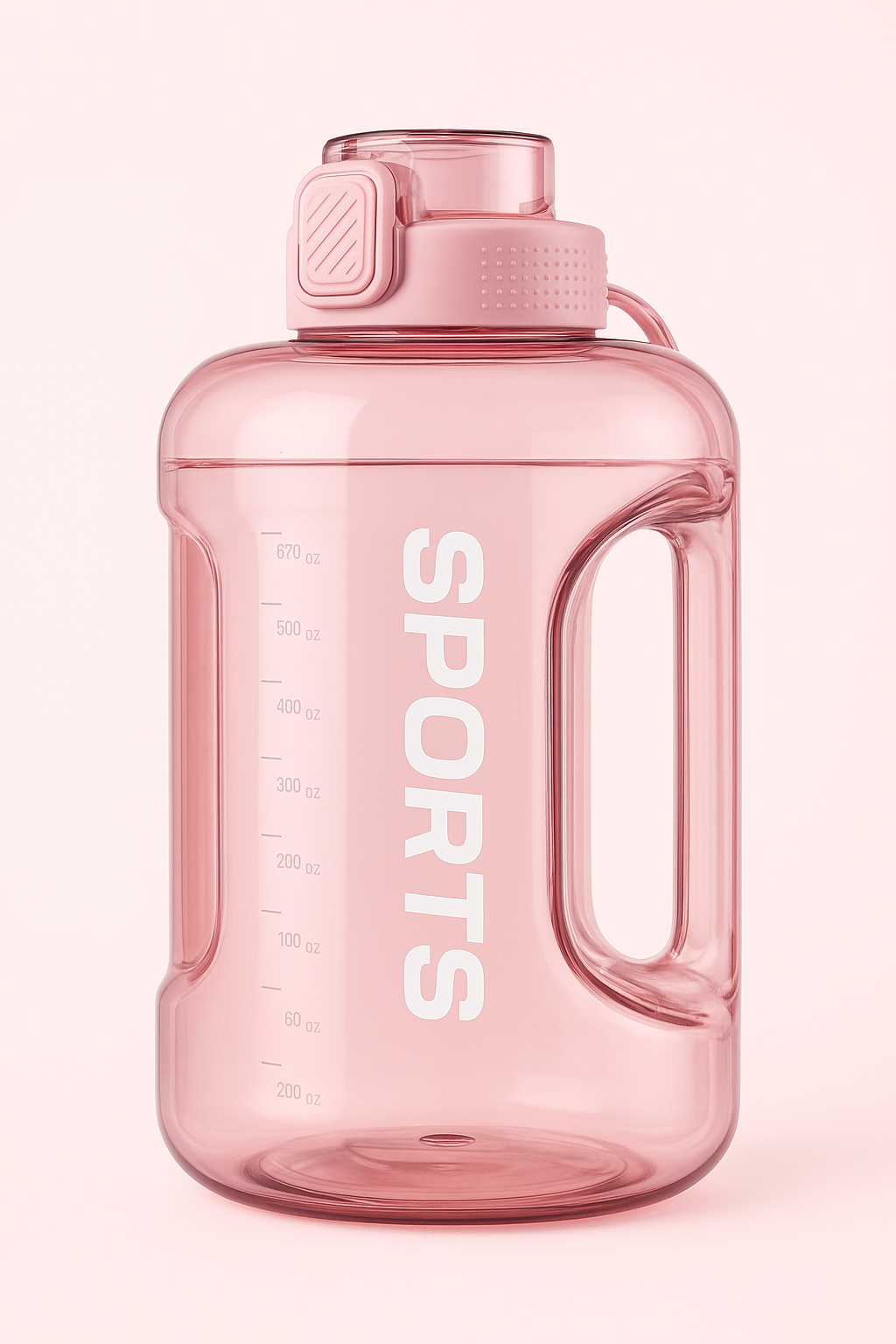 Gym Drinking Bottle Large Capacity Portable