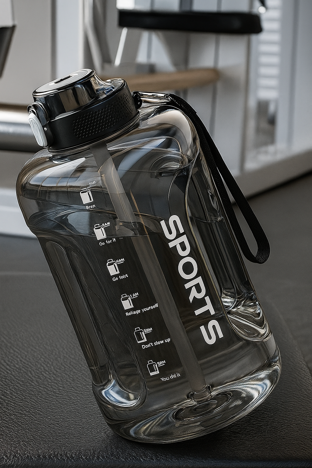 Gym Drinking Bottle Large Capacity Portable