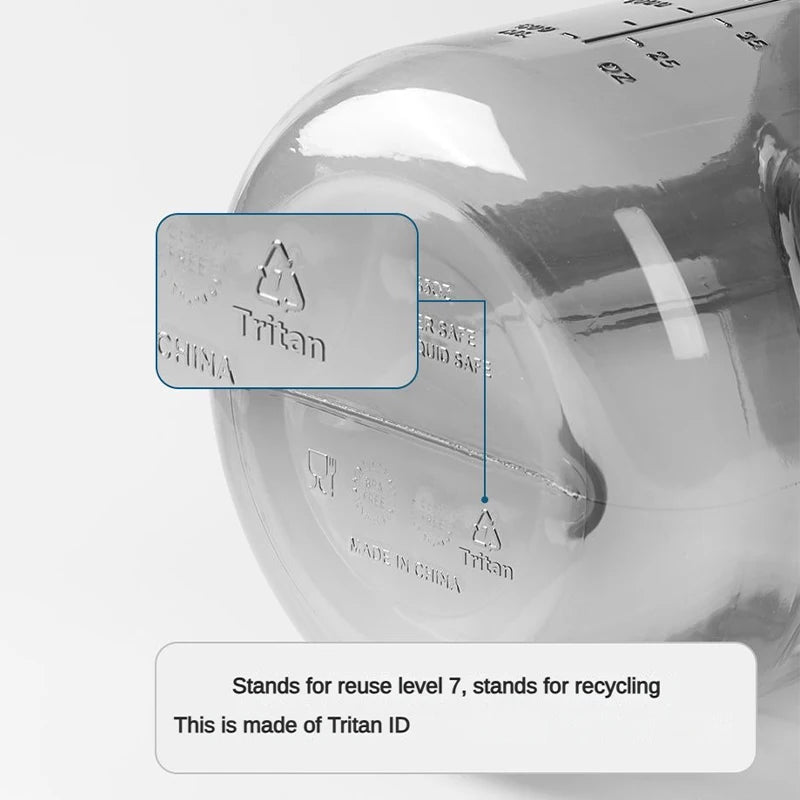 Gym Drinking Bottle Large Capacity Portable